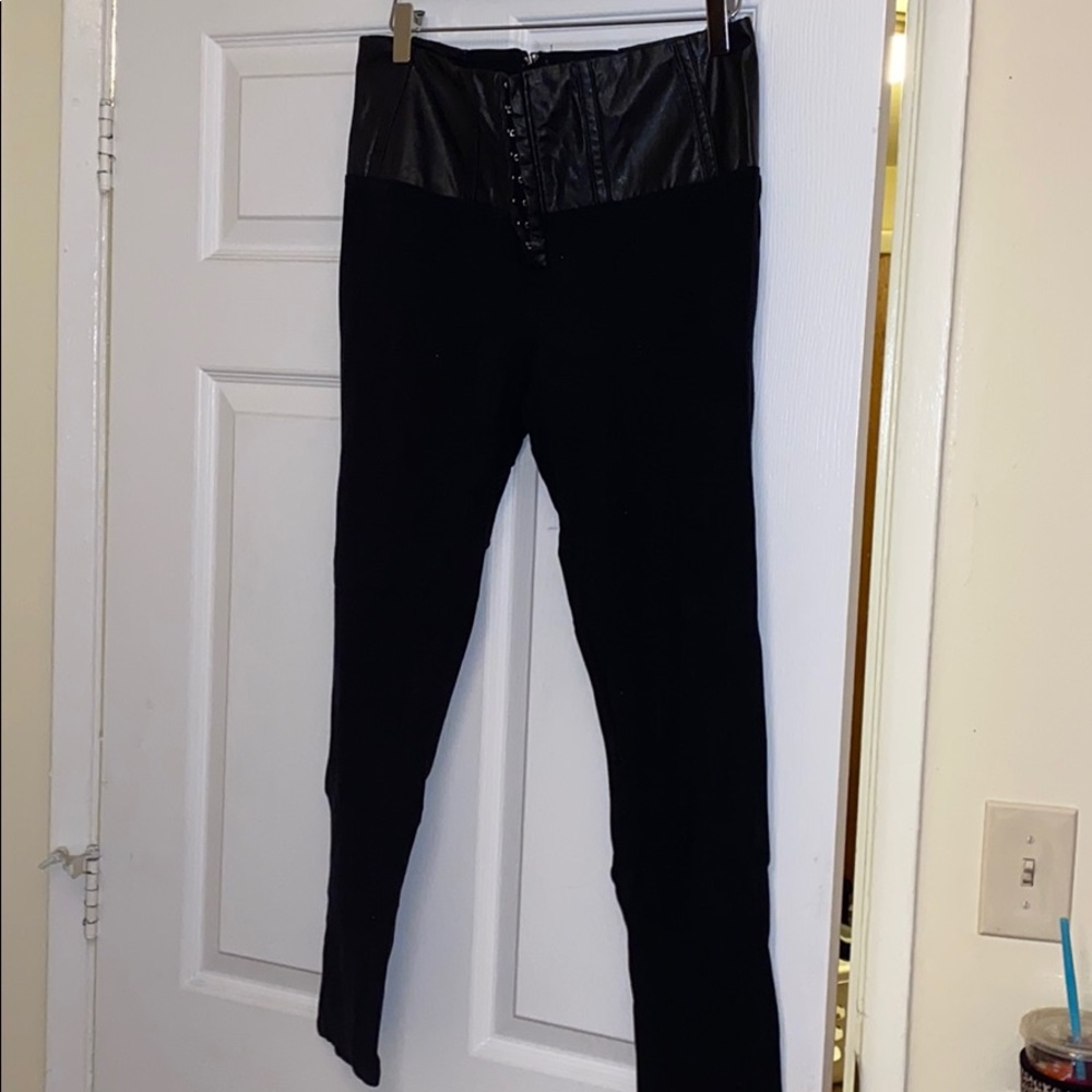 Black Bebe Leggings